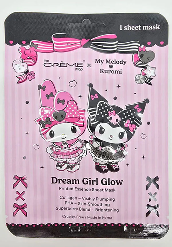 My Melody & Kuromi [Dream Girl Glow] | SHEET MASK - Image 4