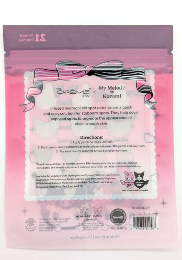 My Melody & Kuromi Hydrocolloid | BLEMISH PATCHES - Image 3