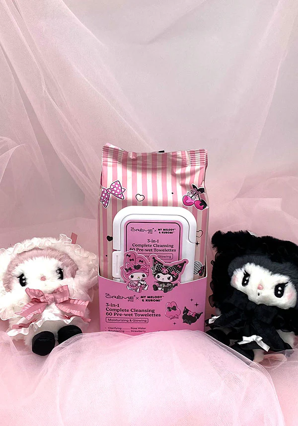 My Melody & Kuromi [Strawberry] | CLEANSING WIPES - Image 2