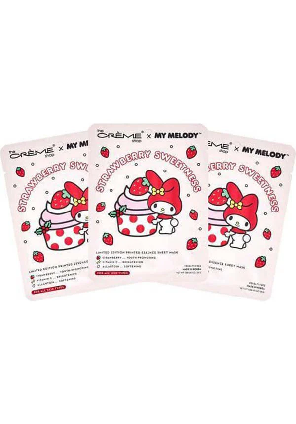 My Melody Strawberry Sweetness | SHEET MASK [3 PCE] - Image 3