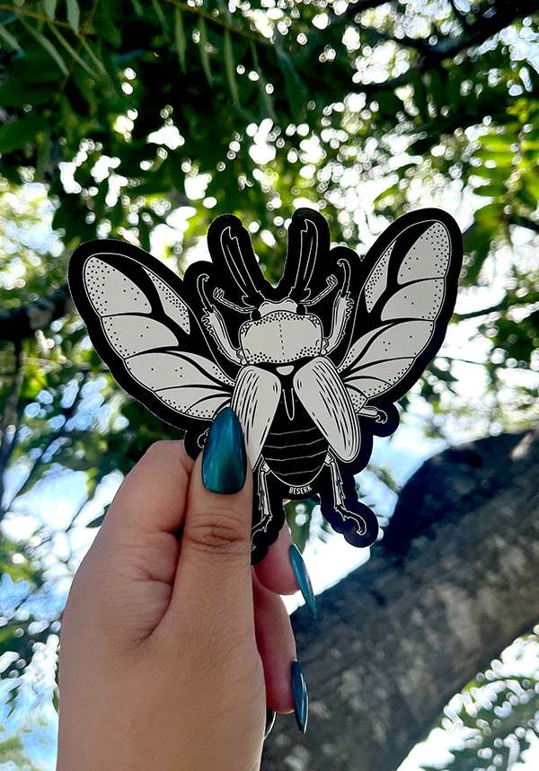 Mystic Stag Beetle | STICKER - Image 2