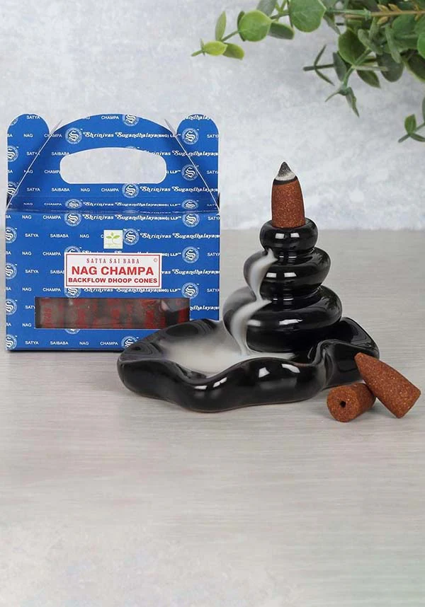Nag Champa Backflow | INCENSE CONES - Image 2