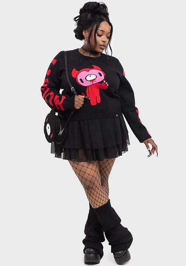 Naughty Grizzly | KNIT SWEATER* - Image 2