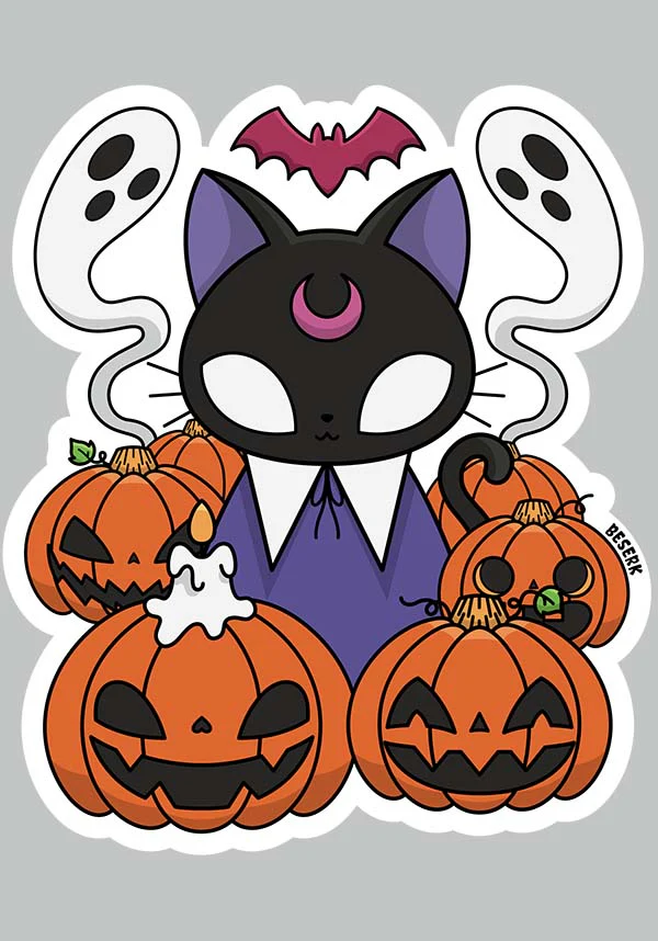 Neko Pumpkin Patch | STICKER*