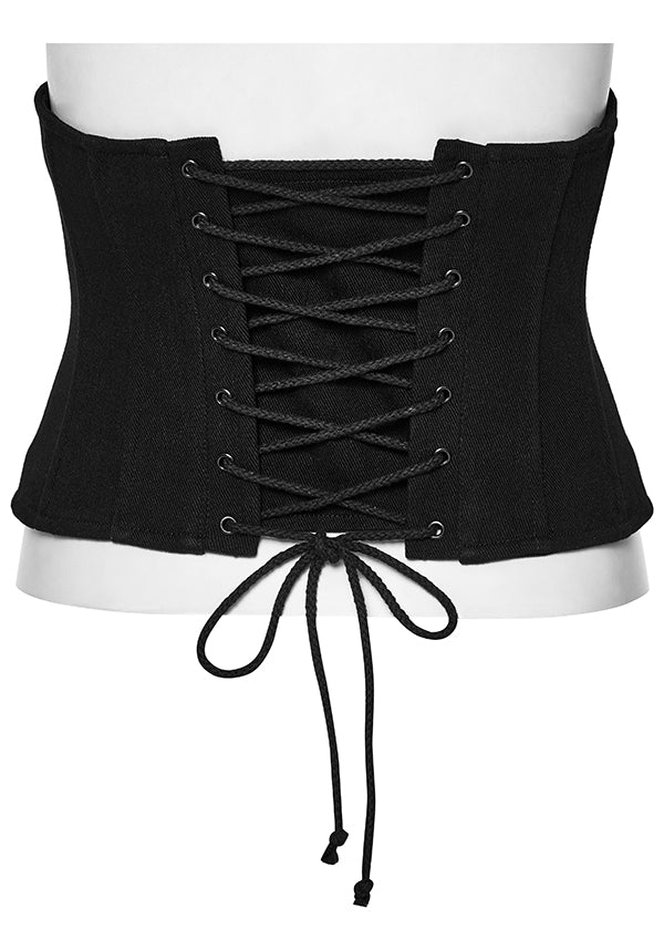 Neon Dystopia [Black] | CORSET BELT - Image 8