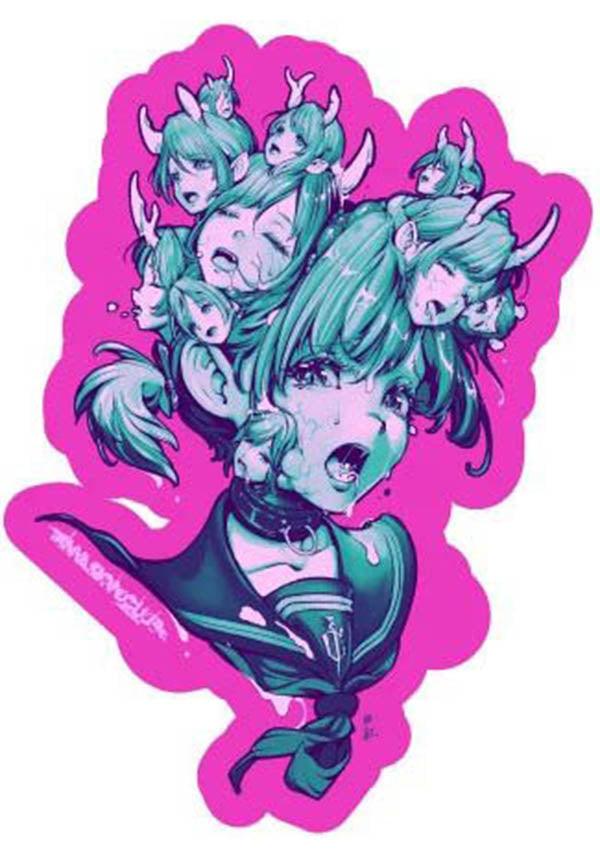 Neoplasm [Pink/Green] | STICKER