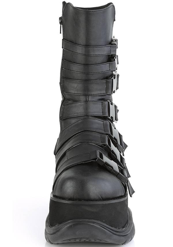 NEPTUNE-210 [Black] | PLATFORM BOOTS [PREORDER] - Image 2
