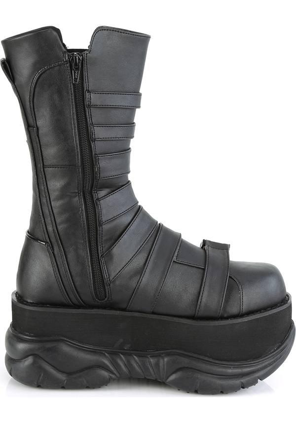 NEPTUNE-210 [Black] | PLATFORM BOOTS [PREORDER] - Image 5
