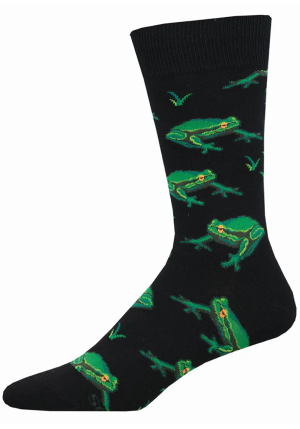 Night Frog [Black] | SOCKS MENS - Image 2