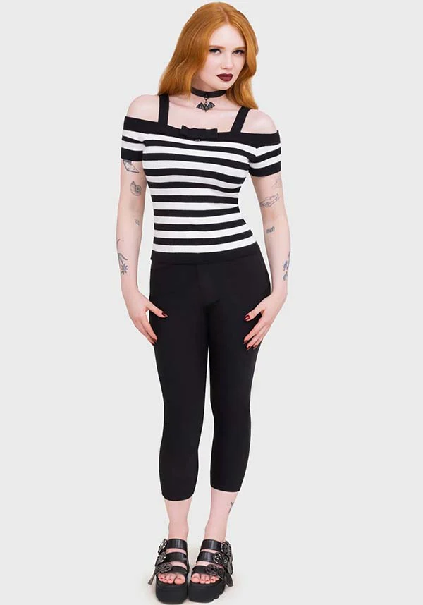 Noir Nancy Bardot | SWEATER* - Image 6