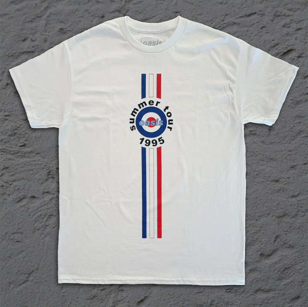 Oasis | Summer Tour 1995 [White] T-SHIRT [PREORDER]