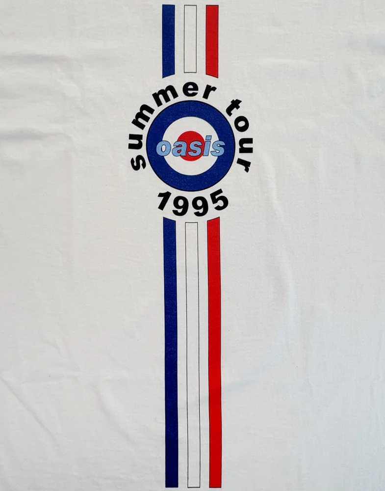 Oasis | Summer Tour 1995 [White] T-SHIRT [PREORDER] - Image 2