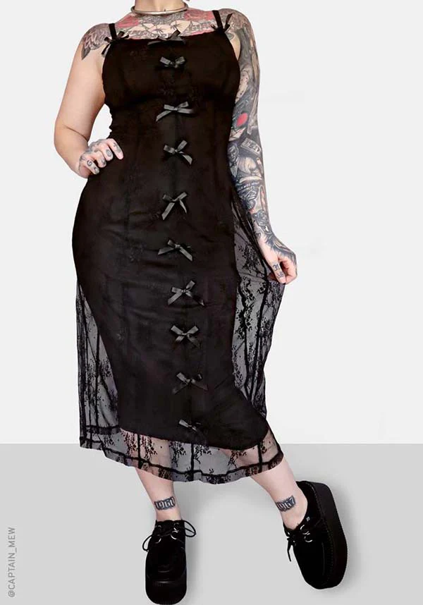 Obsidian Valentina | MIDI DRESS - Image 3