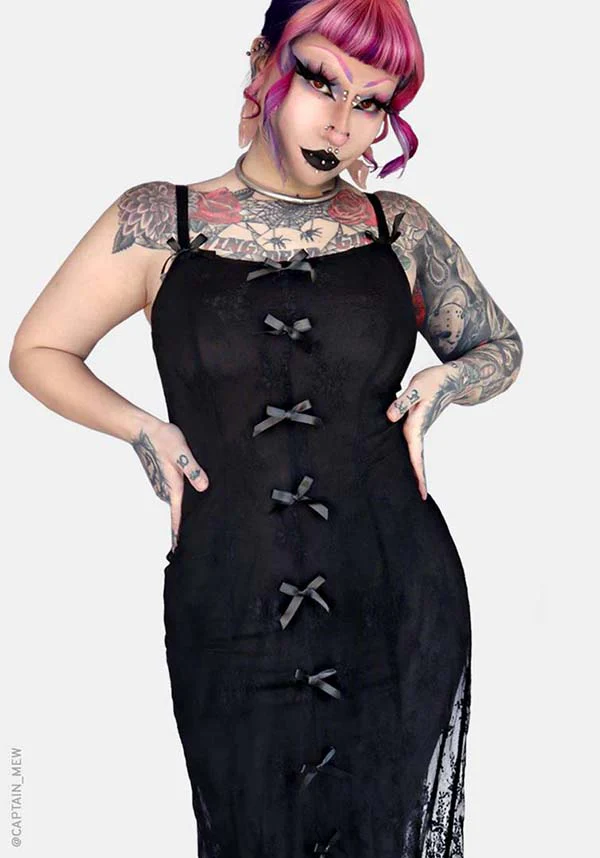 Obsidian Valentina | MIDI DRESS - Image 4