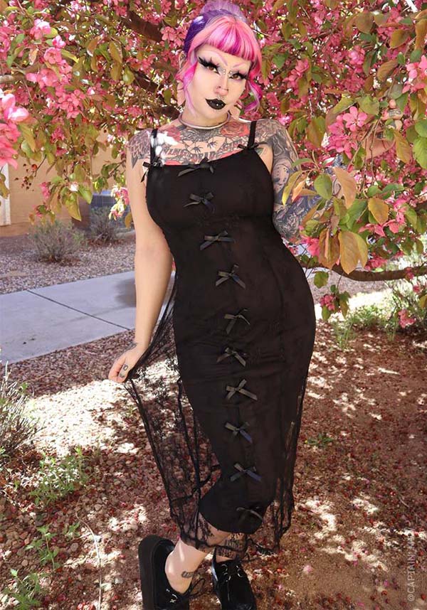 Obsidian Valentina | MIDI DRESS - Image 5