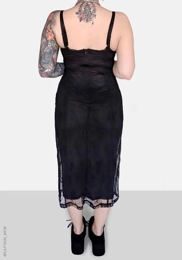 Obsidian Valentina | MIDI DRESS - Image 6