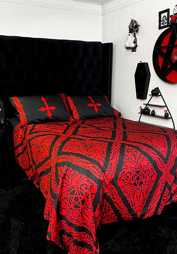 Occult [Pixelated Cross] | PILLOWCASE SET - Image 4