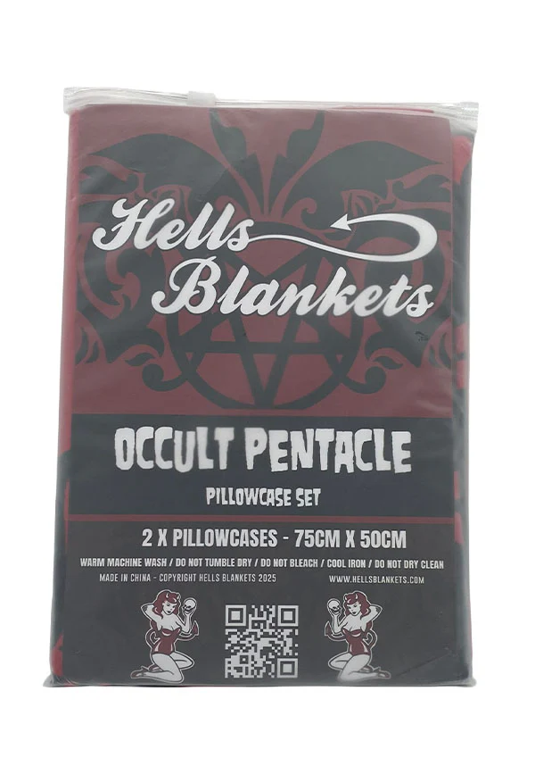 Occult [Pixelated Pentacle] | PILLOWCASE SET - Image 9
