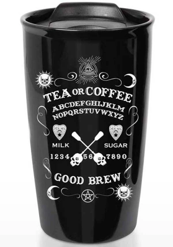 Ouija Good Brew | TRAVEL MUG - Image 2