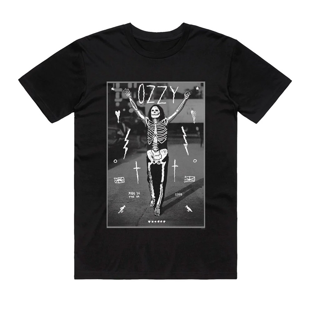 Ozzy Osbourne | Skeleton Crucfix T-SHIRT [PREORDER]
