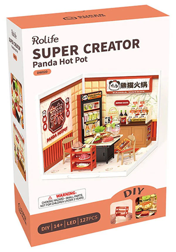 Panda Hot Pot | DIY MINIATURE HOUSE - Image 21