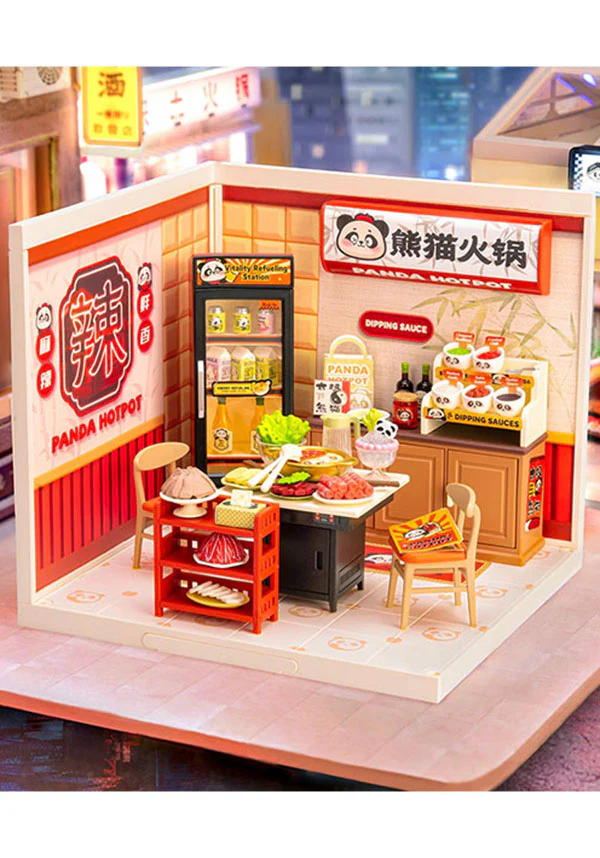 Panda Hot Pot | DIY MINIATURE HOUSE - Image 3