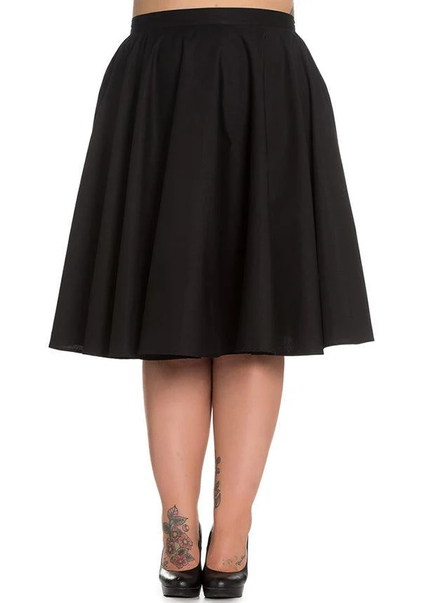 Paula [Black] | 50's SKIRT - Image 3
