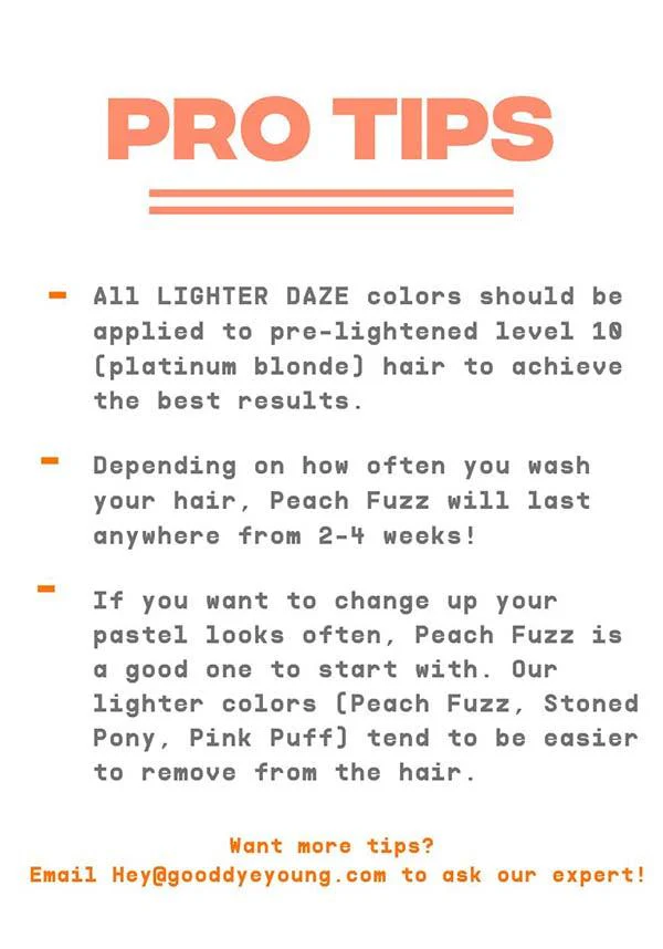 Peach Fuzz [Lighter Daze] | HAIR COLOUR - Image 6