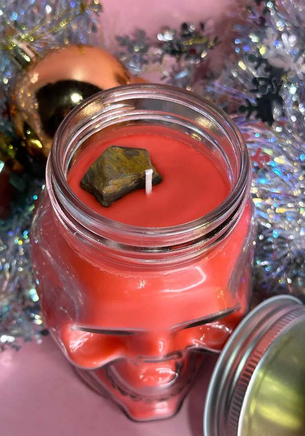 Persephone Grapefruit | SKULL JAR CANDLE* - Image 2