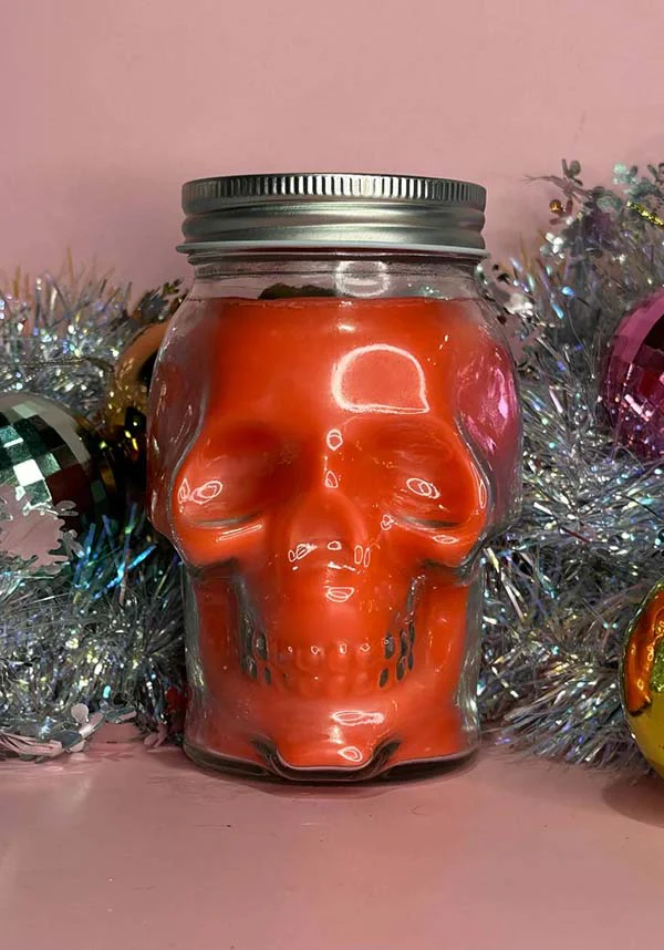 Persephone Grapefruit | SKULL JAR CANDLE* - Image 3