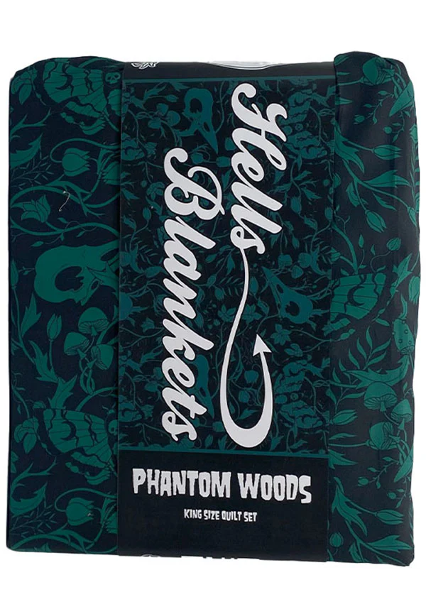 Phantom Woods [Green] | QUILT SET [KING] - Image 6