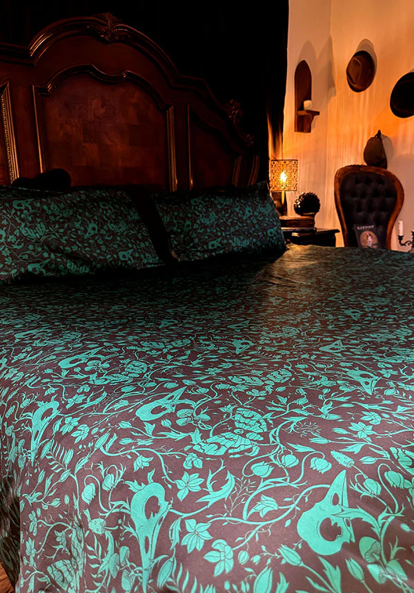 Phantom Woods [Green] | QUILT SET [KING SINGLE]