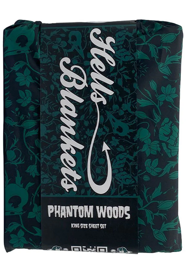 Phantom Woods [Green] | SHEET SET [KING SINGLE] - Image 6