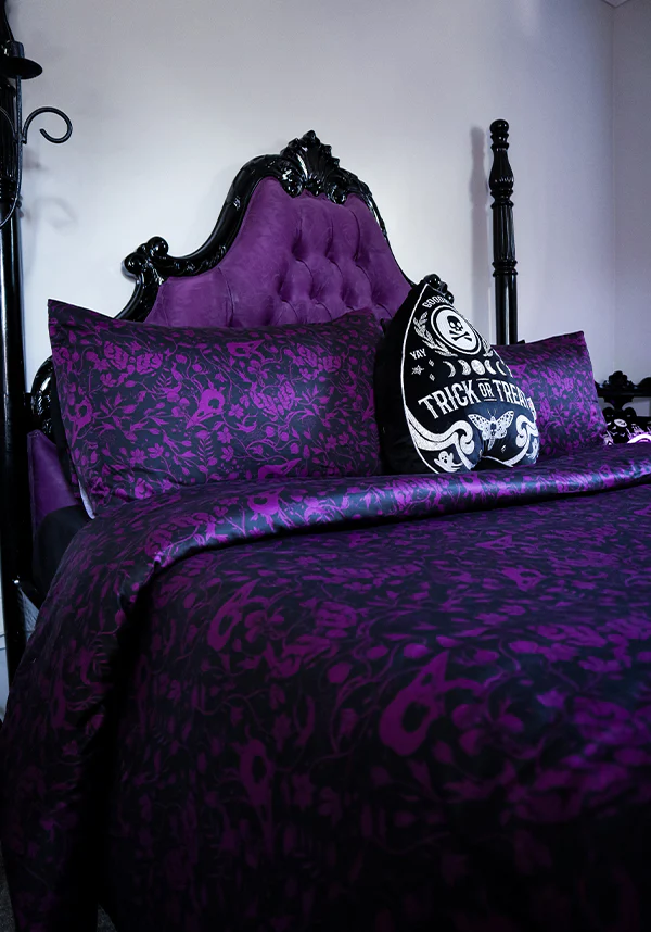 Phantom Woods [Purple] | QUILT SET [KING SINGLE]