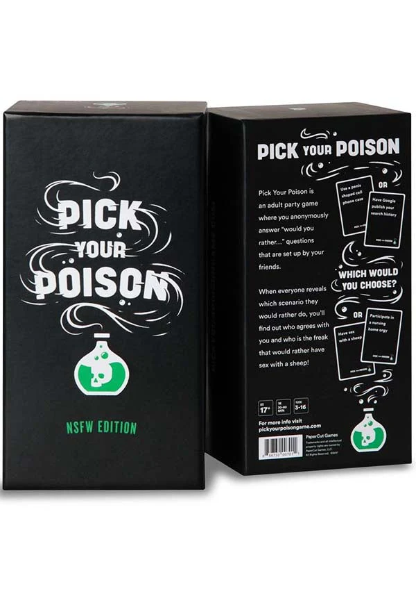 Pick Your Poison NSFW Edition | PARTY GAME - Image 3