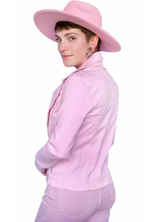 Pink | DENIM JACKET* - Image 4