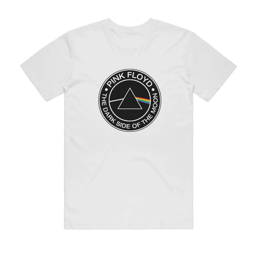 Pink Floyd | Dark Side Circle [White] T-SHIRT [PREORDER]