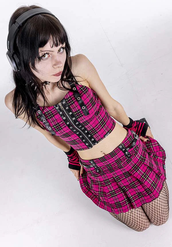 Plaid To The Bone | MINI SKIRT* - Image 4
