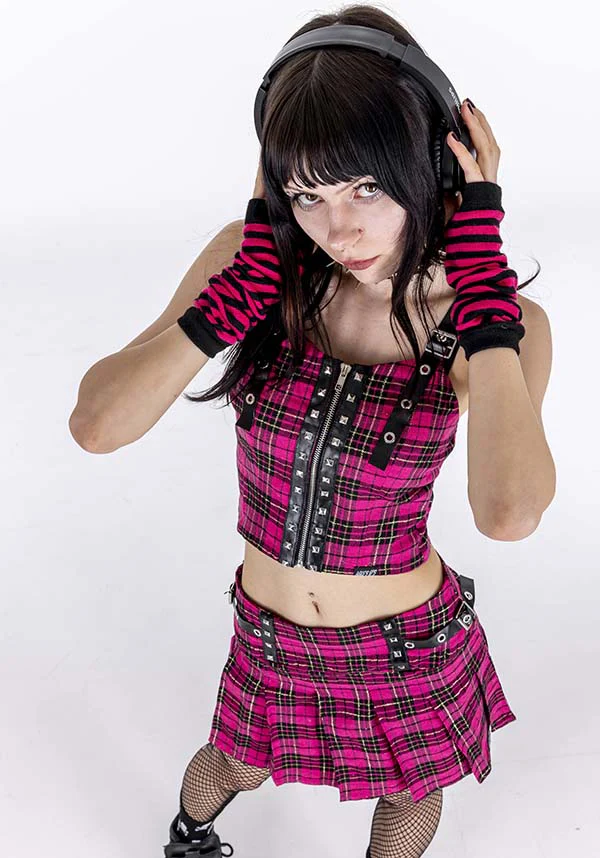 Plaid To The Bone | MINI SKIRT* - Image 8