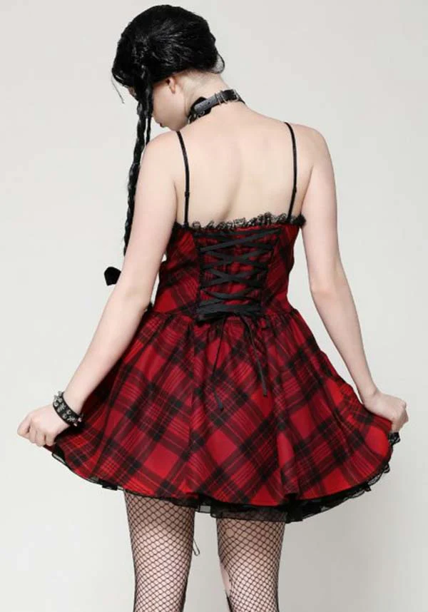 Playful Punk Red Rock | DRESS* - Image 11