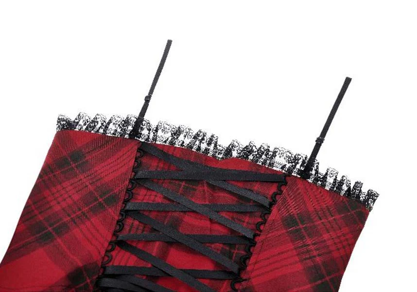 Playful Punk Red Rock | DRESS* - Image 22