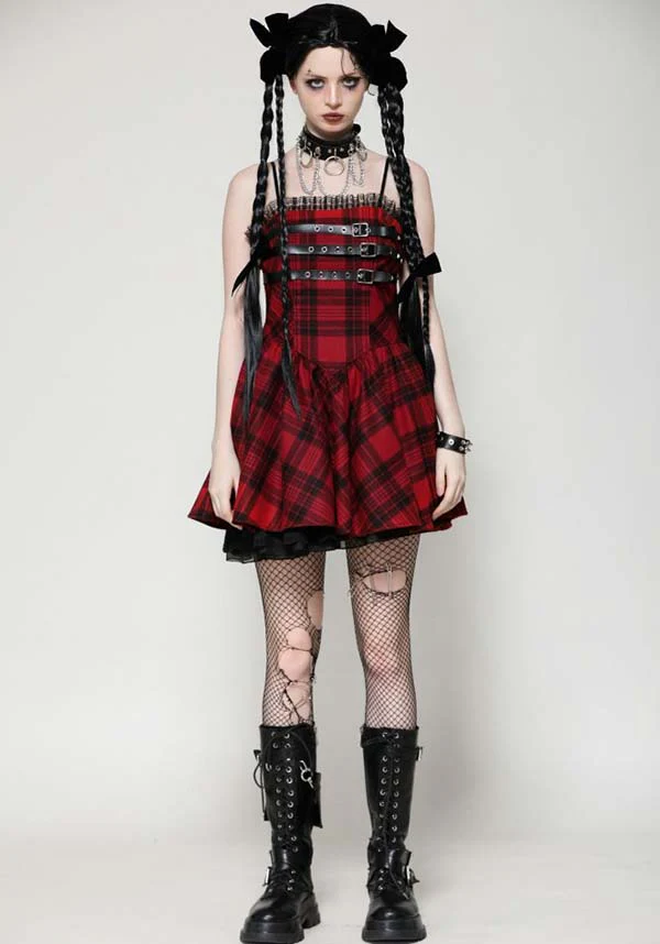 Playful Punk Red Rock | DRESS* - Image 3