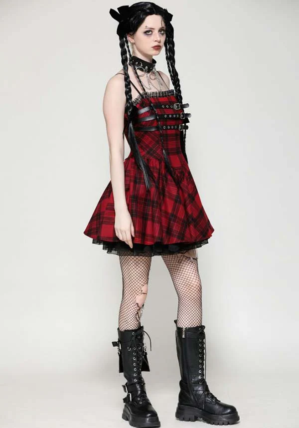 Playful Punk Red Rock | DRESS* - Image 5