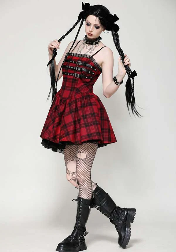 Playful Punk Red Rock | DRESS* - Image 6