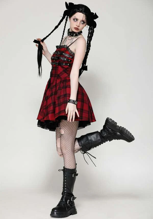 Playful Punk Red Rock | DRESS* - Image 8