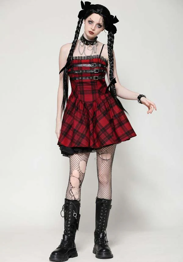 Playful Punk Red Rock | DRESS* - Image 9
