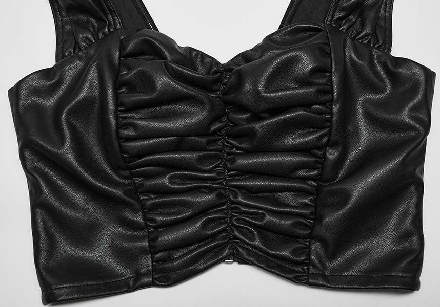 Pleated Faux Leather | TOP* - Image 10