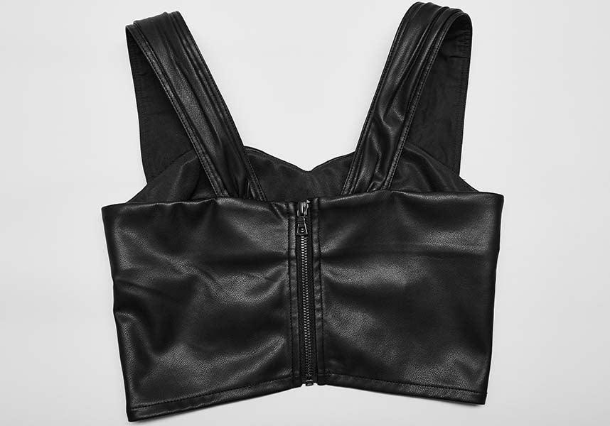 Pleated Faux Leather | TOP* - Image 12