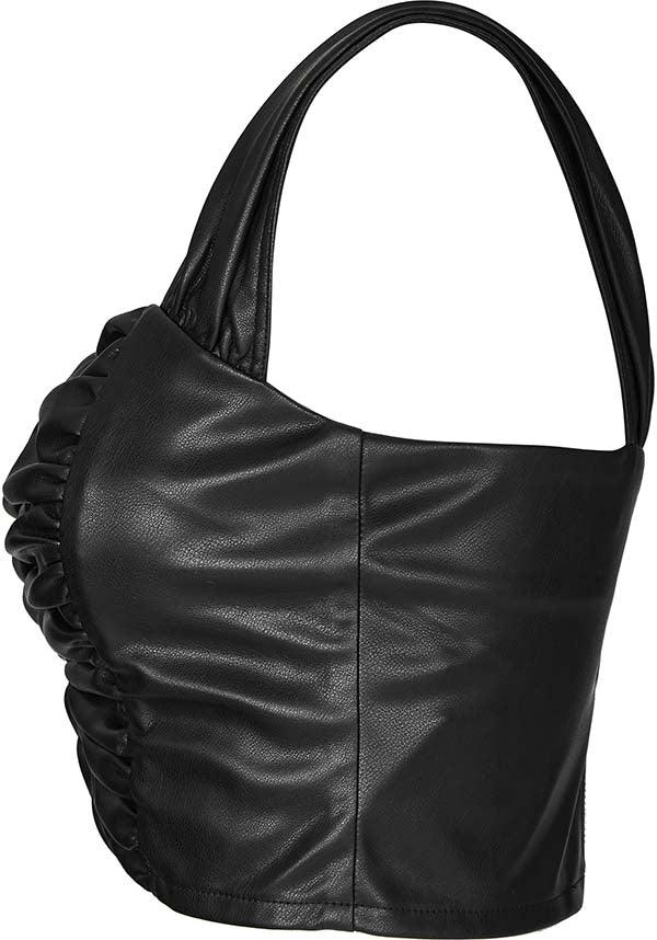 Pleated Faux Leather | TOP* - Image 8