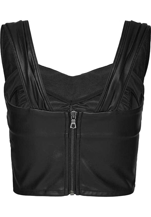 Pleated Faux Leather | TOP* - Image 9